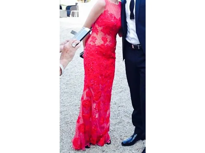 Autre Marque Vestido Sherri Hill Roja 